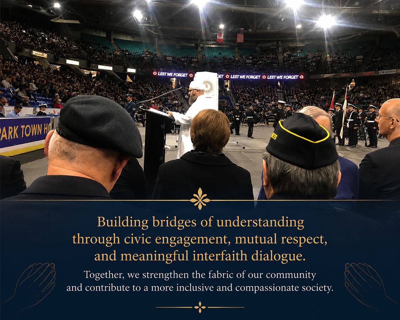 Civic remembrance ceremony
